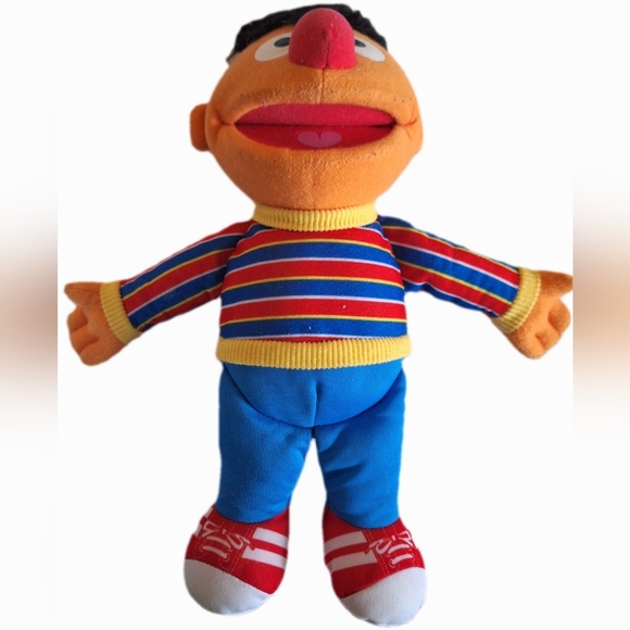 Sesame St Ernie Plush- 10" - Picture 2 of 2